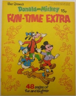 Donald and Mickey Fun Time Extra #1974