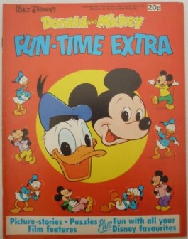 Donald and Mickey Fun Time Extra #1975