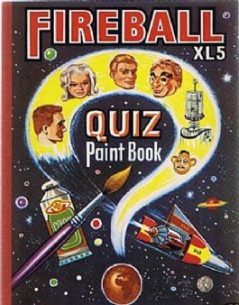 Fireball Xl5 Quiz Paint Book #1966