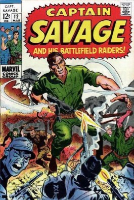 Captain Savage and His Leatherneck Raiders #12