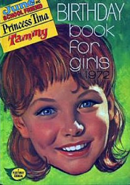 The Birthday Book for Girls #1972