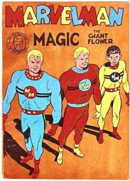 Young Marvelman Magic Painting Book #1955
