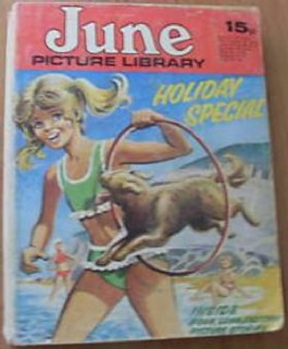 June and School Friend Picture Library Holiday Special #1972