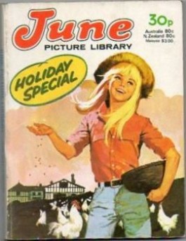 June and School Friend Picture Library Holiday Special #1978