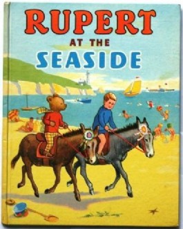 Rupert at the Seaside