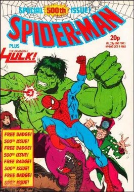 Spider-Man Comics Weekly #500