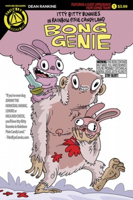 Itty Bity Bunnies in Rainbow Pixie Candyland: Bong Genie #1