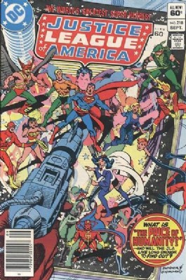 Justice League of America  (1st Series) #218
