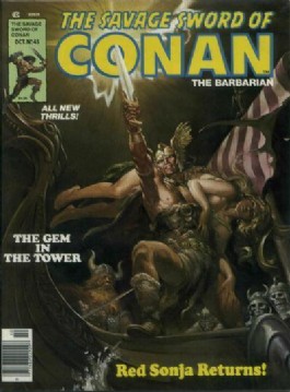 Savage Sword of Conan #45