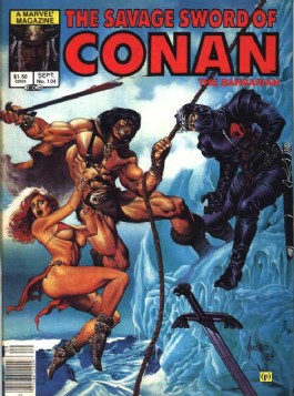 Savage Sword of Conan #104