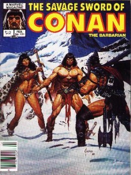 Savage Sword of Conan #121