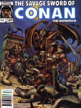 Savage Sword of Conan #123