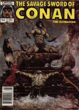 Savage Sword of Conan #127
