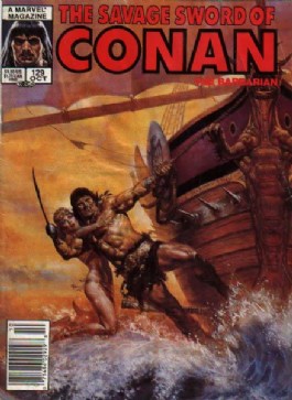 Savage Sword of Conan #129