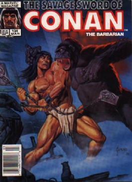 Savage Sword of Conan #134