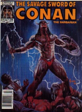 Savage Sword of Conan #138