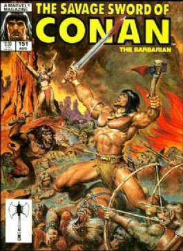 Savage Sword of Conan #151