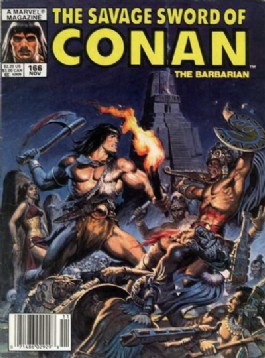 Savage Sword of Conan #166