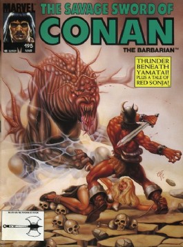 Savage Sword of Conan #195