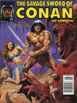 Savage Sword of Conan #198
