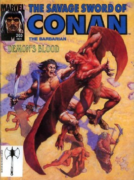 Savage Sword of Conan #203