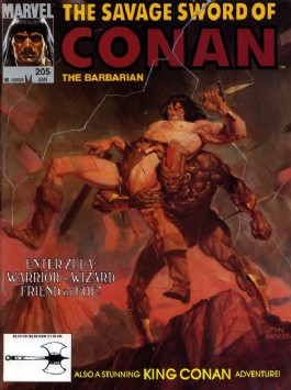 Savage Sword of Conan #205