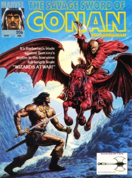 Savage Sword of Conan #206
