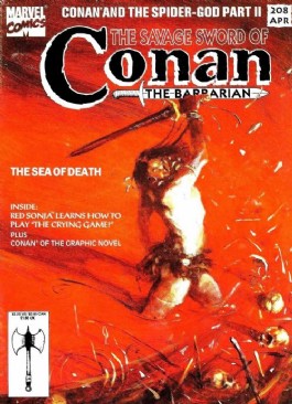 Savage Sword of Conan #208