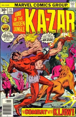 Ka-Zar (2nd Series) #16