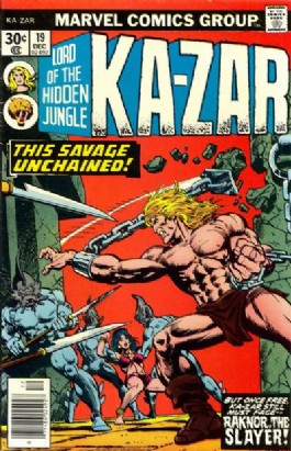 Ka-Zar (2nd Series) #19