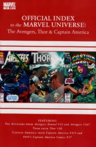 Official Index to the Marvel Universe: the Avengers, Thor and Captain America 2010 - 2011 #12