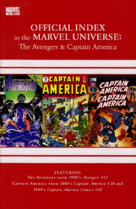 Official Index to the Marvel Universe: the Avengers, Thor and Captain America #14