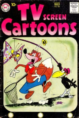 Real Screen Comics (TV Screen Cartoons) #130