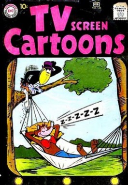 Real Screen Comics (TV Screen Cartoons) #132