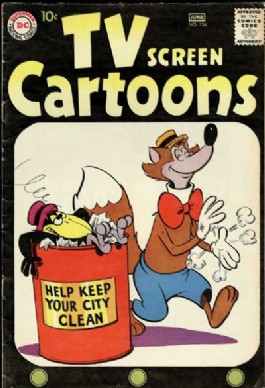 Real Screen Comics (TV Screen Cartoons) #134