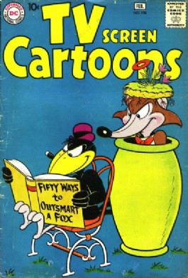 Real Screen Comics (TV Screen Cartoons) #138