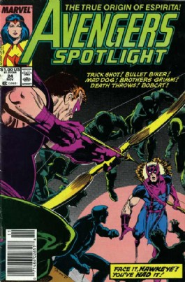 Avengers Spotlight (1st Series) #24