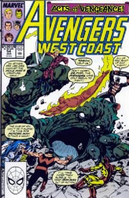 Avengers West Coast #54