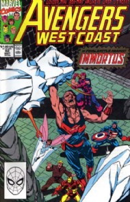 Avengers West Coast 1989 - 1993 #62