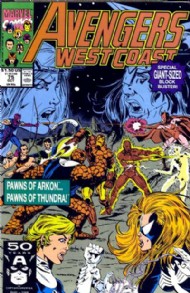 Avengers West Coast 1989 - 1993 #75