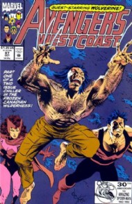 Avengers West Coast 1989 - 1993 #87