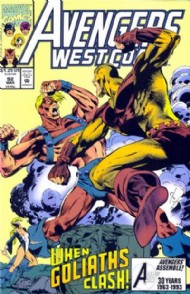 Avengers West Coast 1989 - 1993 #92