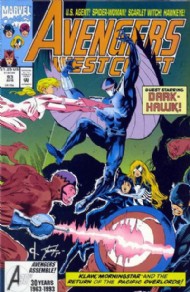 Avengers West Coast 1989 - 1993 #93