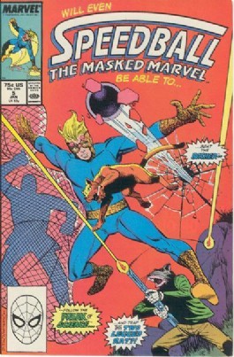 Speedball: the Masked Marvel #5