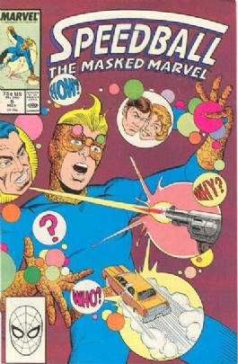Speedball: the Masked Marvel #9