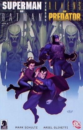 Superman and Batman Versus Aliens and Predator #2