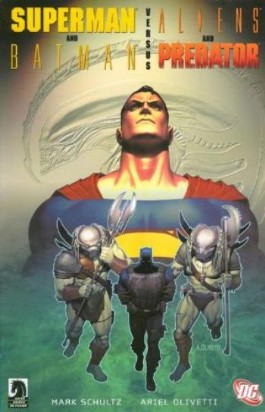 Superman and Batman Versus Aliens and Predator