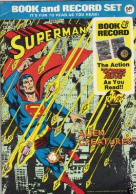 Superman Book and Record Set