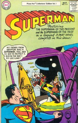Superman Pizza Hut Giveaways #113