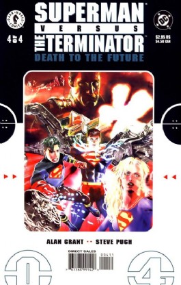 Superman Vs. the Terminator: Death to the Future #4